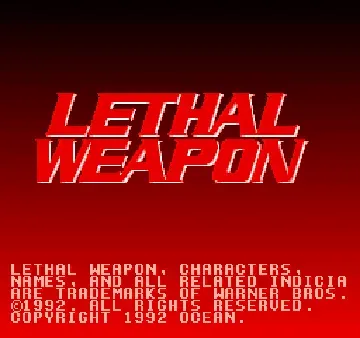 Nintendo Super System: Lethal Weapon-MAME 2003